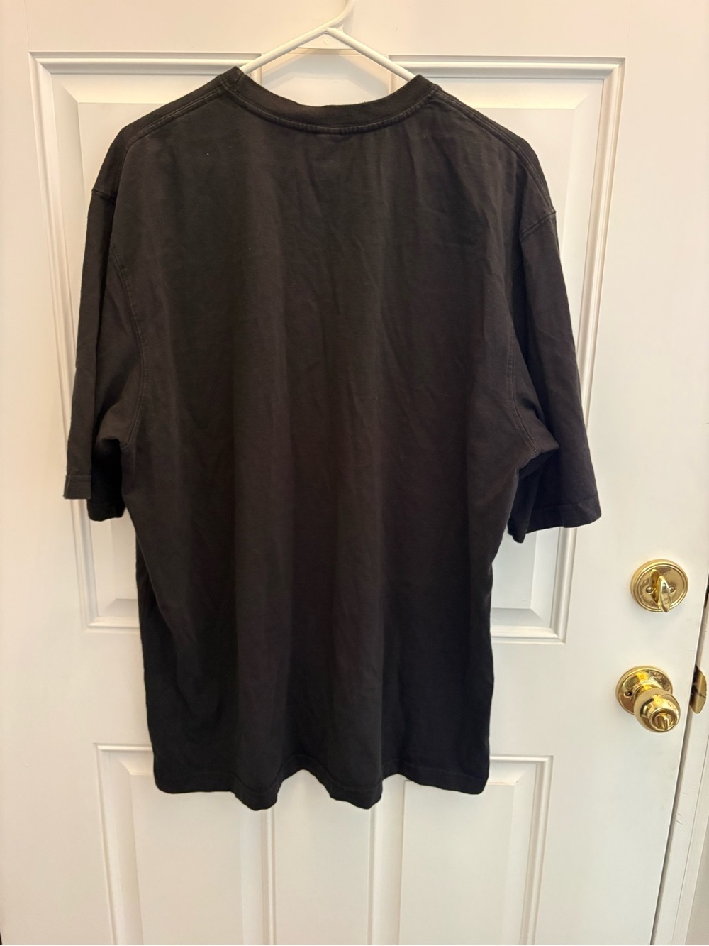 Sean John graphite gray Short-Sleeve Graphic Tee with Silver Glitter Lettering - Picture 5 of 5